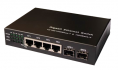 switch media 2x10/100/1000Ethernet+ 2x1.25Gbps SFP